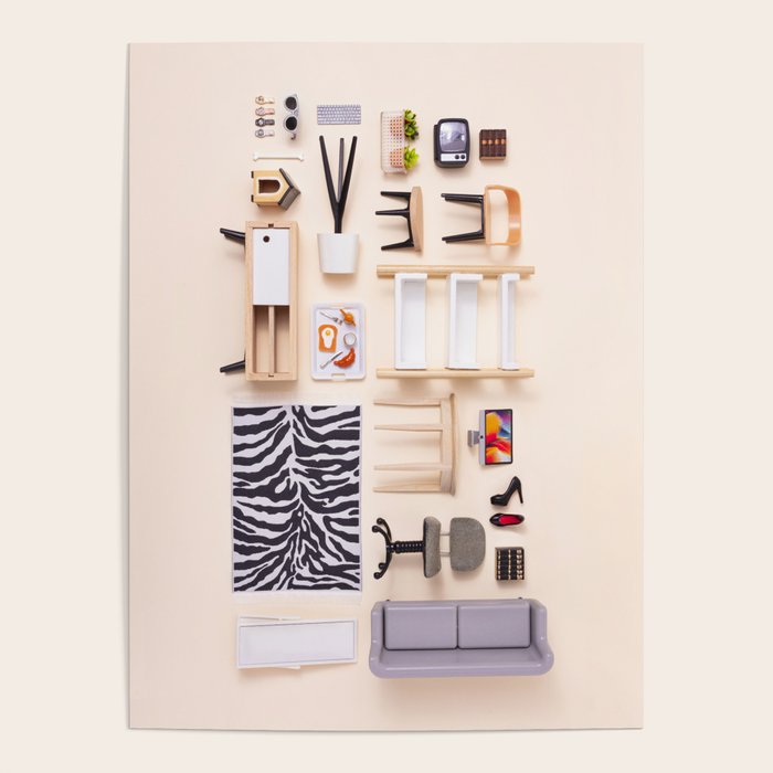 Dollhouse inventory / beige Poster Gallery Image 4