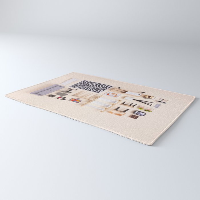 Dollhouse inventory / beige Rug Gallery Image 3