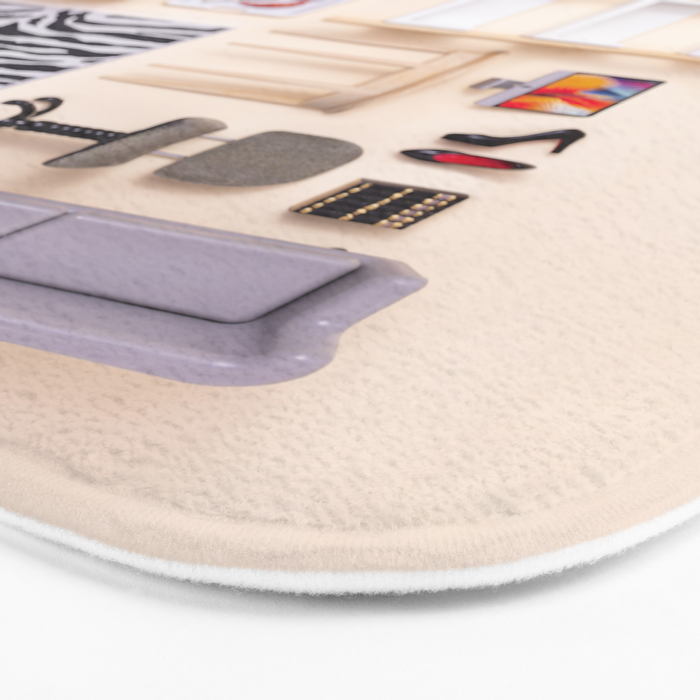 Dollhouse inventory / beige Bath Mat Gallery Image 3