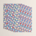 Wild colorful flowery meadow B Wrapping Paper Gallery Image 3