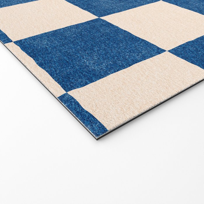 CHECKER - 001 - Cobalt Welcome Mat Gallery Image 2