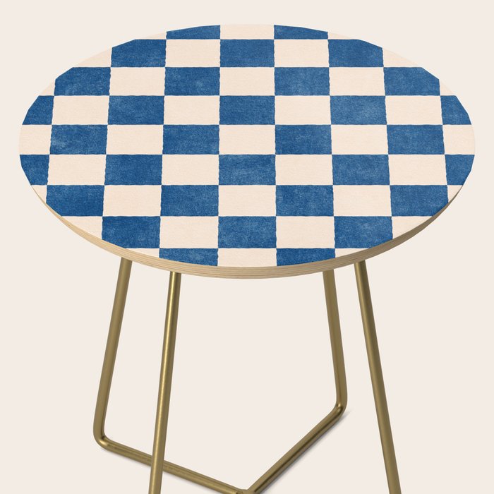 CHECKER - 001 - Cobalt Side Table Gallery Image 2