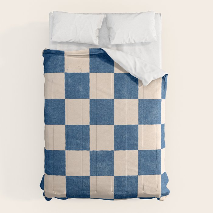 CHECKER - 001 - Cobalt Comforter Gallery Image 6