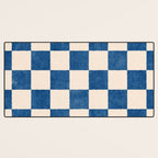 CHECKER - 001 - Cobalt Desk Mat Gallery Image 3