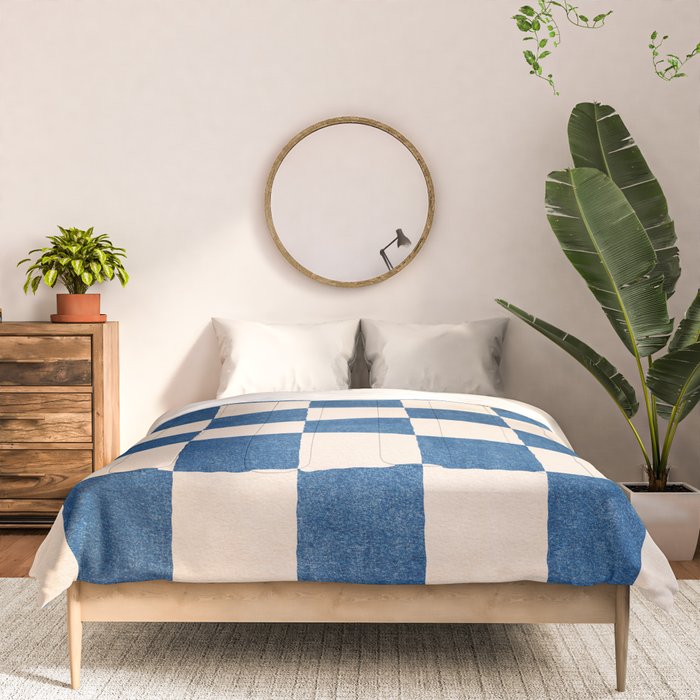 CHECKER - 001 - Cobalt Comforter Gallery Image 3