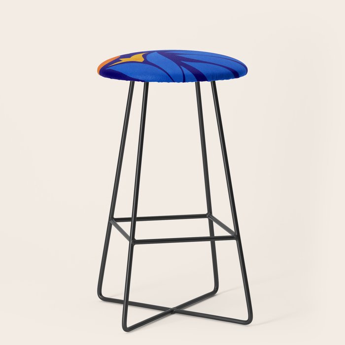 Community Garden At Night / Pop Botanical Stool Gallery Image 1
