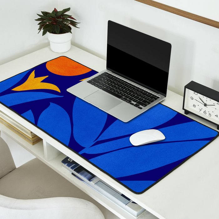 Community Garden At Night / Pop Botanical Desk Mat Gallery Image 2