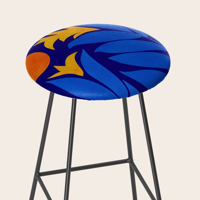 Community Garden At Night / Pop Botanical Stool Gallery Image 2
