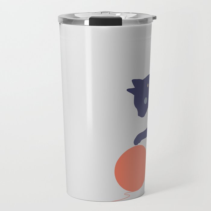 Cat Landscape 51 Travel Mug Gallery Image 1