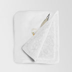 Seagull Watercolor White Background Throw Blanket Gallery Image 3