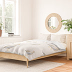 Seagull Watercolor White Background Duvet Cover Gallery Image 2