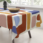 Abstract No.8 Tablecloth Gallery Image 3