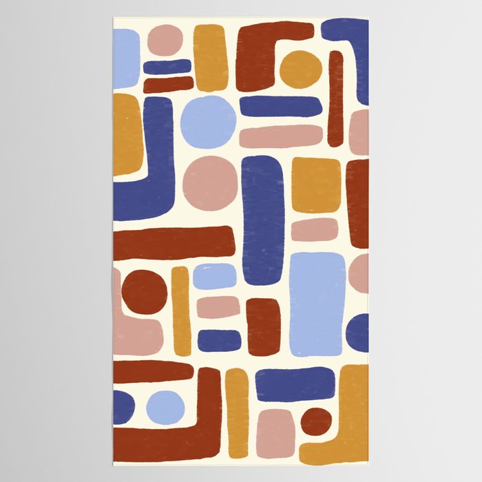 Abstract No.8 Tablecloth Gallery Image 2