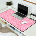 Coquette Valentines Day Bows in Colored Pencil Desk Mat Gallery Image 2