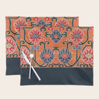 Shigatse South Tibetan Jabuye Rug Print Placemat Gallery Image 1
