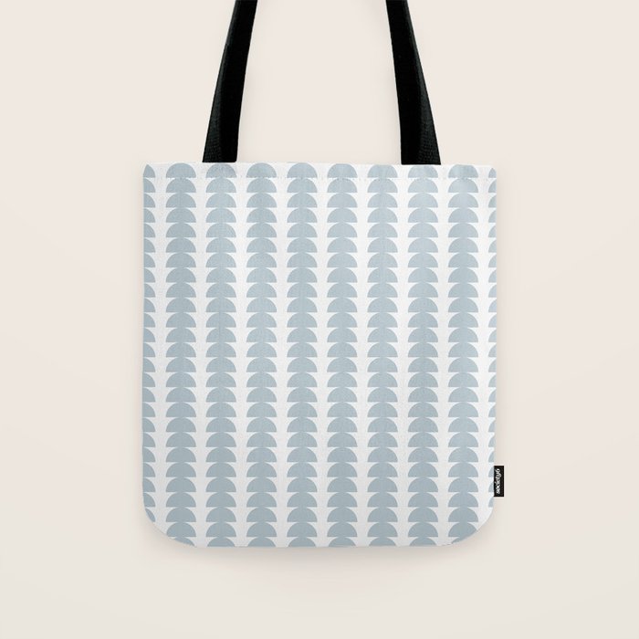 Maude Pattern - Natural Blue Tote Bag Gallery Image 1