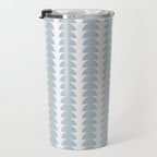 Maude Pattern - Natural Blue Travel Mug Gallery Image 3