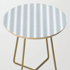 Maude Pattern - Natural Blue Side Table Gallery Image 2