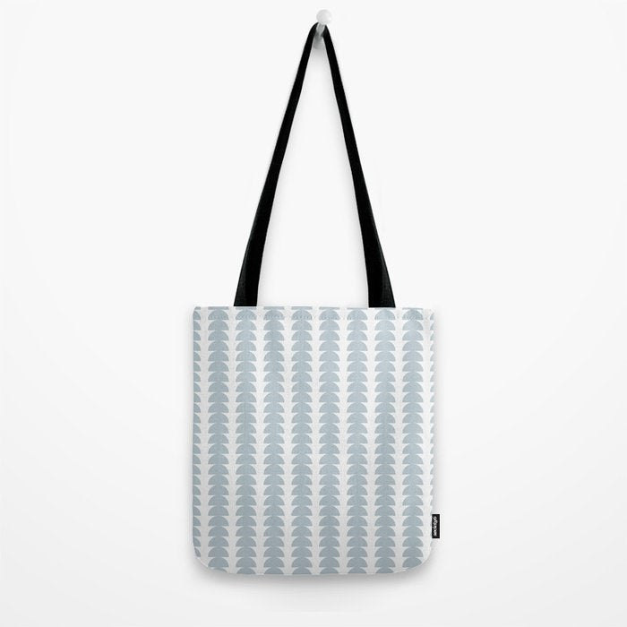 Maude Pattern - Natural Blue Tote Bag Gallery Image 2