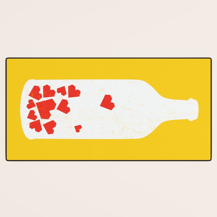 Message in a bottle Desk Mat Gallery Image 3