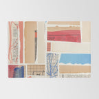 Abstract Mixed Media Collage #3 Rug Gallery Image 2