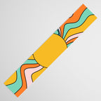 Retro 70s Colorful Sunshine Table Runner Gallery Image 3