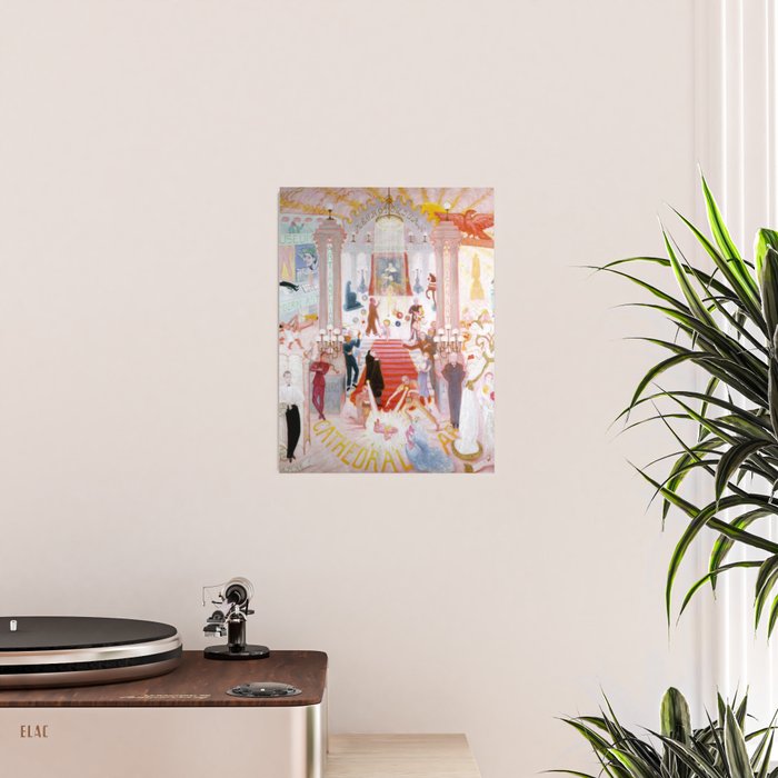 Florine Stettheimer "The Cathedrals of Art" Poster Gallery Image 2