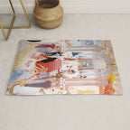 Florine Stettheimer "The Cathedrals of Art" Rug Gallery Image 1