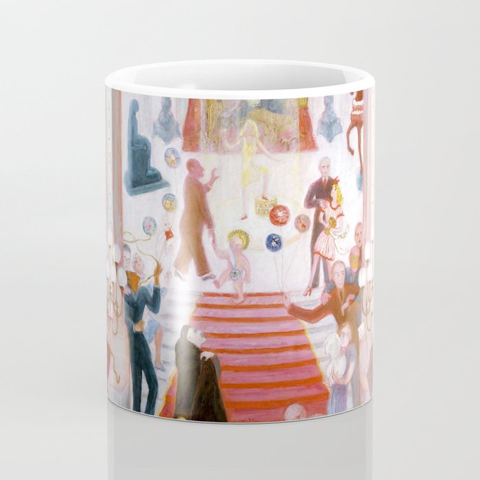 Florine Stettheimer "The Cathedrals of Art" Coffee Mug Gallery Image 4