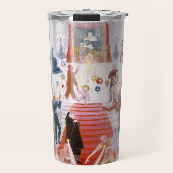 Florine Stettheimer "The Cathedrals of Art" Travel Mug Gallery Image 1