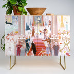 Florine Stettheimer "The Cathedrals of Art" Credenza Gallery Image 1