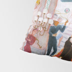 Florine Stettheimer "The Cathedrals of Art" Pillow Sham Gallery Image 4