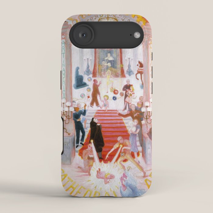 Florine Stettheimer "The Cathedrals of Art" iPhone Case Gallery Image 2