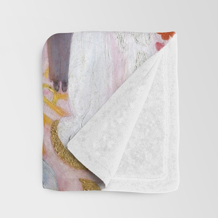 Florine Stettheimer "The Cathedrals of Art" Throw Blanket Gallery Image 3