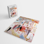 Florine Stettheimer "The Cathedrals of Art" Jigsaw Puzzle Gallery Image 2