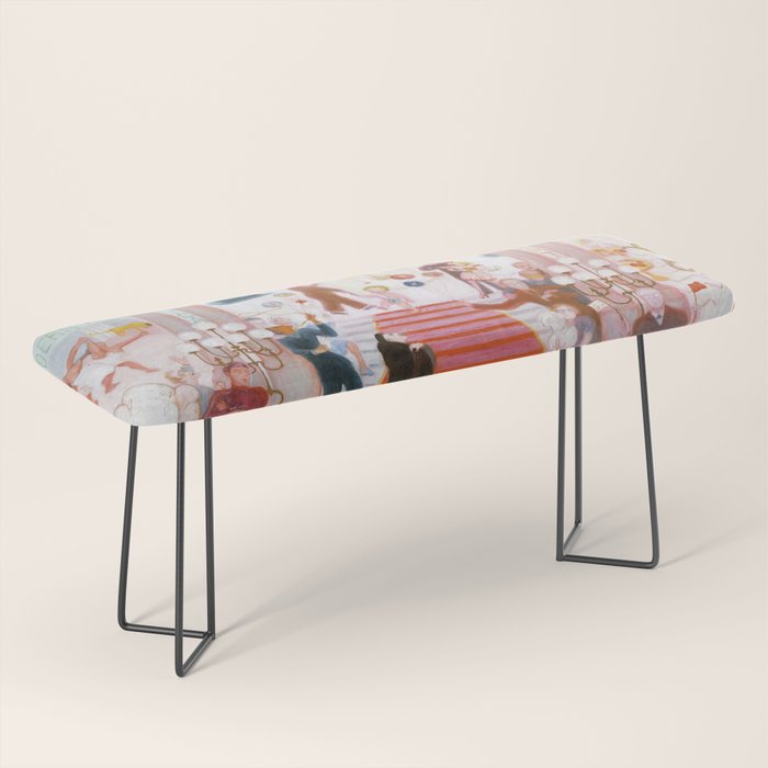 Florine Stettheimer "The Cathedrals of Art" Bench Gallery Image 1