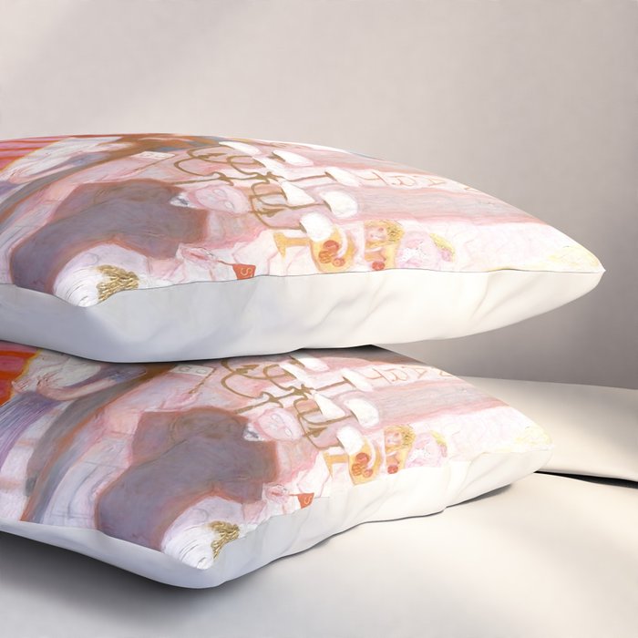 Florine Stettheimer "The Cathedrals of Art" Pillow Sham Gallery Image 3