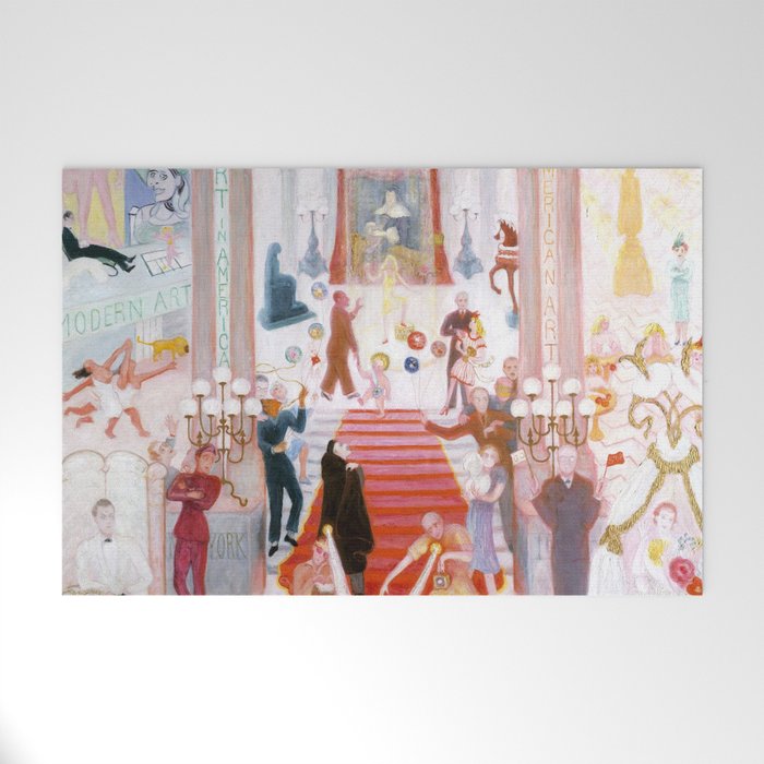 Florine Stettheimer "The Cathedrals of Art" Welcome Mat Gallery Image 1