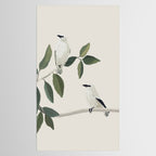 Minimalist Birds On Branch 3 Tablecloth Gallery Image 2