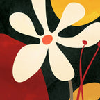 Abstract Daisy 01 Coffee Mug Gallery Image 2