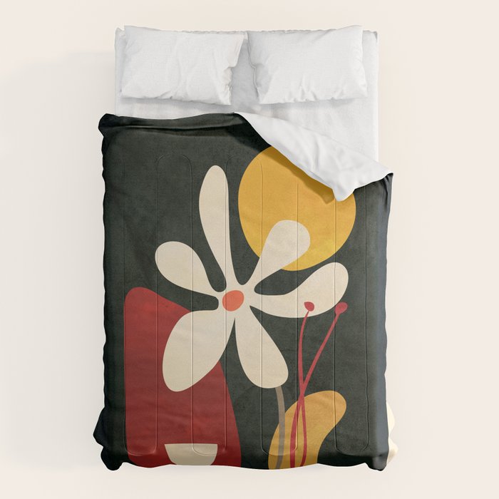 Abstract Daisy 01 Comforter Gallery Image 6