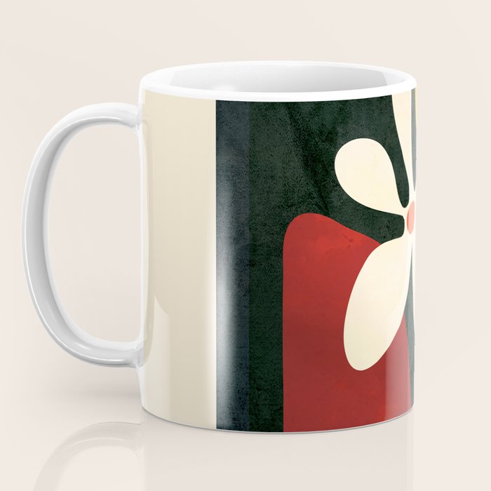 Abstract Daisy 01 Coffee Mug Gallery Image 3