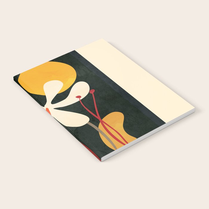 Abstract Daisy 01 Notebook Gallery Image 2