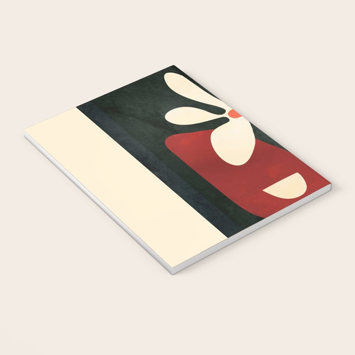 Abstract Daisy 01 Notebook Gallery Image 3