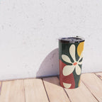 Abstract Daisy 01 Travel Mug Gallery Image 4