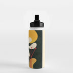 Abstract Daisy 01 Water Bottle Gallery Image 2