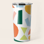 Geometrical abstract  Travel Mug Gallery Image 1
