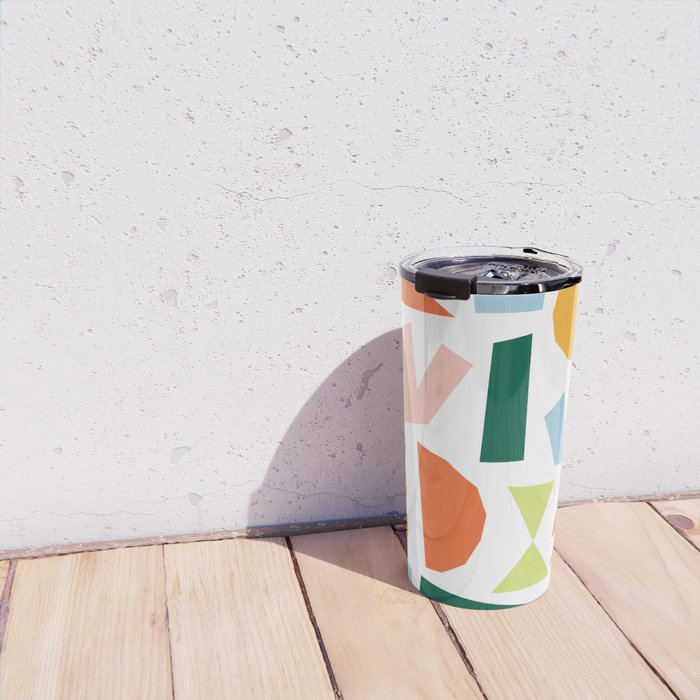 Geometrical abstract  Travel Mug Gallery Image 4