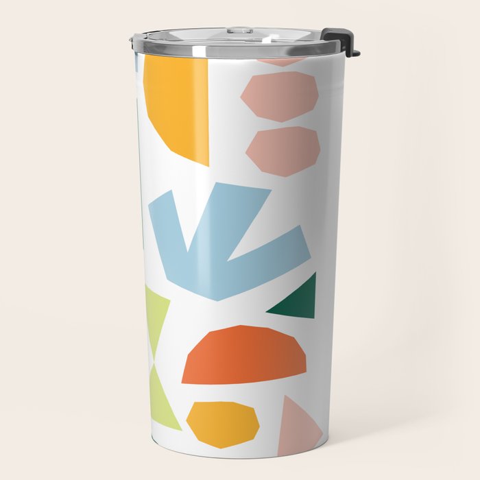Geometrical abstract  Travel Mug Gallery Image 2