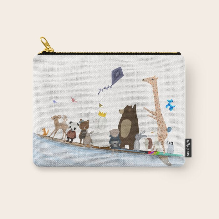 big surf time Carry All Pouch Gallery Image 1